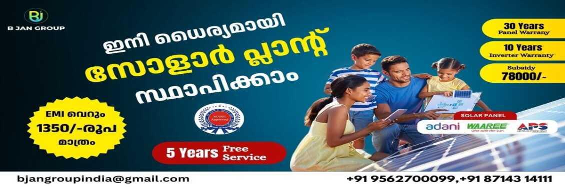 Bjan Group Solar banner
