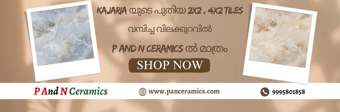 P AND N CERAMICS banner