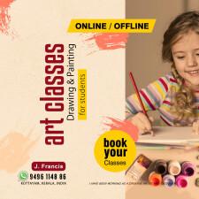 Image 3 - Drawing & Painting Classes. Online/ Offline.