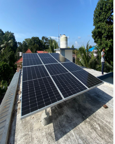3kwp Rooftop Solar On-Grid Project Image 1