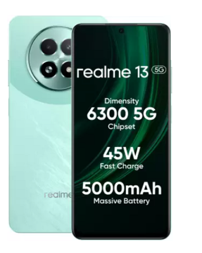 Realme 13 5G (Speed Green, 256 GB) (8 GB RAM) Image 1