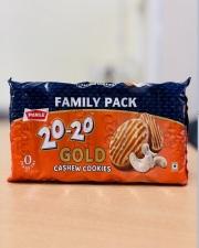 Parle 20-20 Gold Cashew Cookies 604.8GM