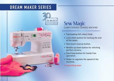 Sew Magic Computerised Sewing Machine Image 1