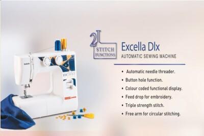 Excella Dlx Automatic Sewing Machine Image 1