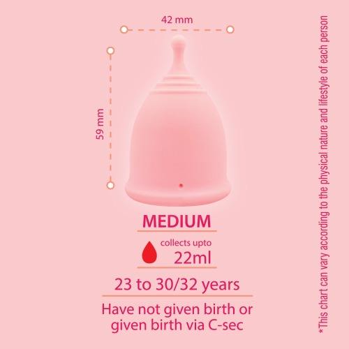 MENSTRUAL CUPS - ULTRA SOFT LUXURY MEDIUM Image 2