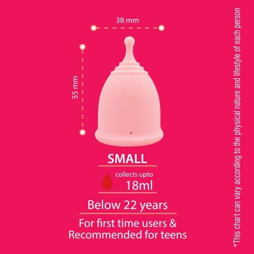 MENSTRUAL CUPS - ULTRA SOFT LUXURY SMALL Image 3