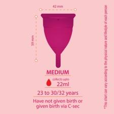Image 3 - MENSTRUAL CUPS - PREMIUM PLUS LUXURY MEDIUM