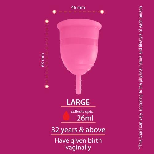 MENSTRUAL CUPS - REGULAR LARGE Image 2