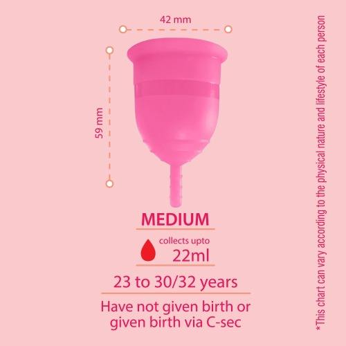 MENSTRUAL CUPS - REGULAR MEDIUM Image 2