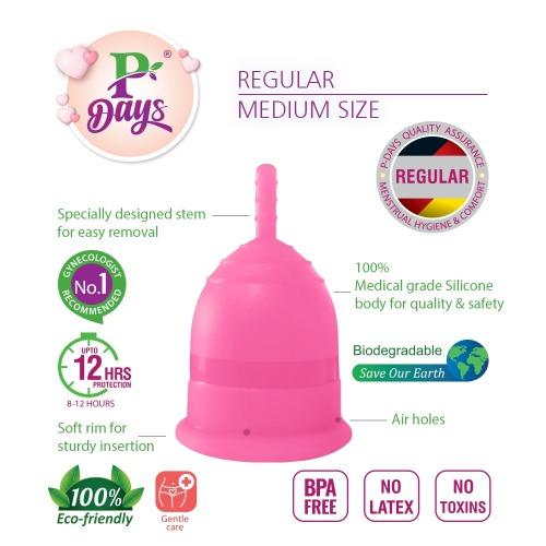 MENSTRUAL CUPS - REGULAR MEDIUM Image 3