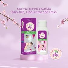 Image 3 - P-DAYS” LIQUID WASH For Menstrual Cups/Disc (100 ml Bottle)
