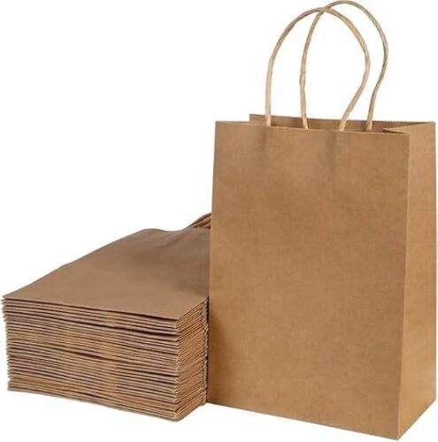 Lourdes Valley 25pcs Brown Paper Cover | 25 × 10 × 40 cm / 9.8 × 3.9 × 15.7 Inches Image 1