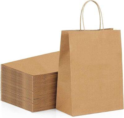 Lourdes Valley 75pcs Brown Paper Cover | 30 × 10 × 40 cm / 11.8 x 3.9 x 15.7 Inches Image 1