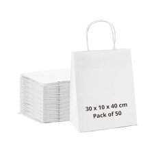 Lourdes Valley 50pcs White Paper Cover | 30 × 10 × 40 cm / 11.8 × 3.9 × 15.7 Inches