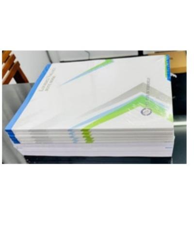 Notebook A4 Size, Unruled, 140 Pages, 21 x 29.7 cm, White 5 Pieces Set Image 2