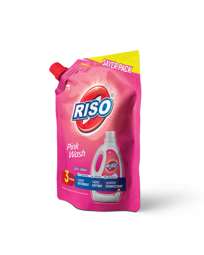 Pink Wash Liquid Detergent Image 1
