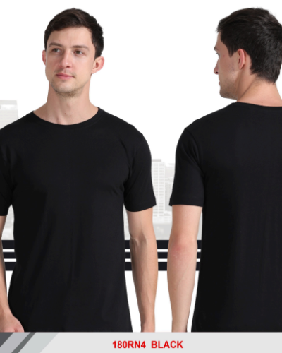 Cotton Biowash Round Neck T-Shirt (Set 1) Image 4