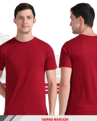 Cotton Biowash Round Neck T-Shirt (Set 2) Image 4