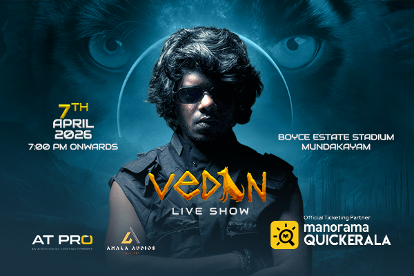 VEDAN LIVE SHOW, MUNDAKKAYAM