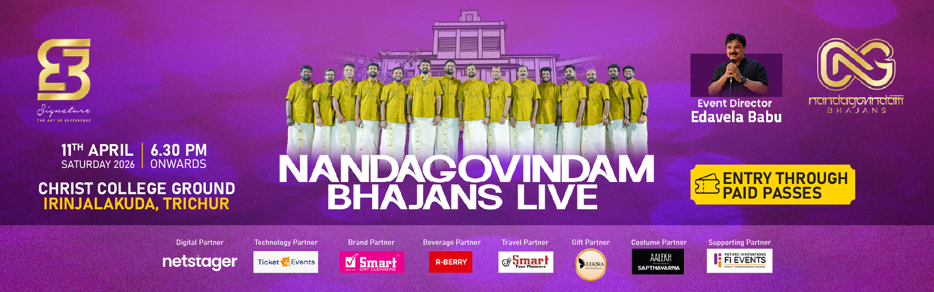 Nandagovindam Bhajans Live