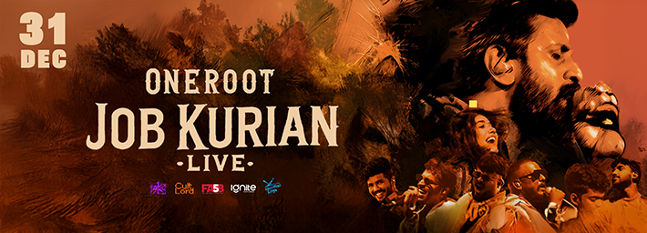 JOB KURIAN LIVE AT ONE ROOT banner