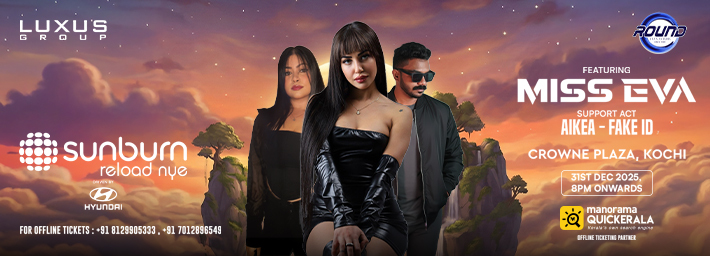 Sunburn Reload NYE - Kochi banner