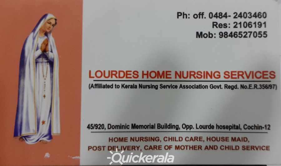 LOURDES HOME NURSING SERVICES in cochin, ernakulam