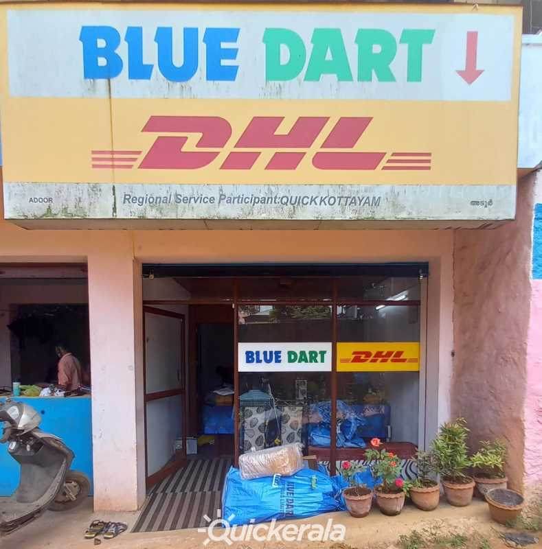 D H L Blue Dart in adoor, pathanamthitta